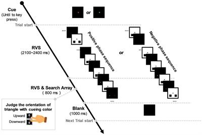 Modulation of rhythmic visual stimulation on left–right attentional asymmetry